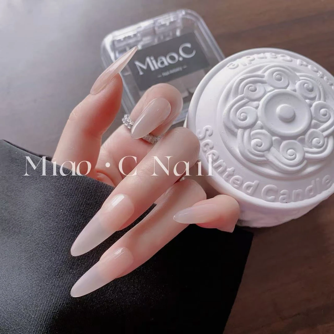 【孤品A121-130】Miao.C指尖艺术 高品质轻奢纯手工简约穿戴甲孤品