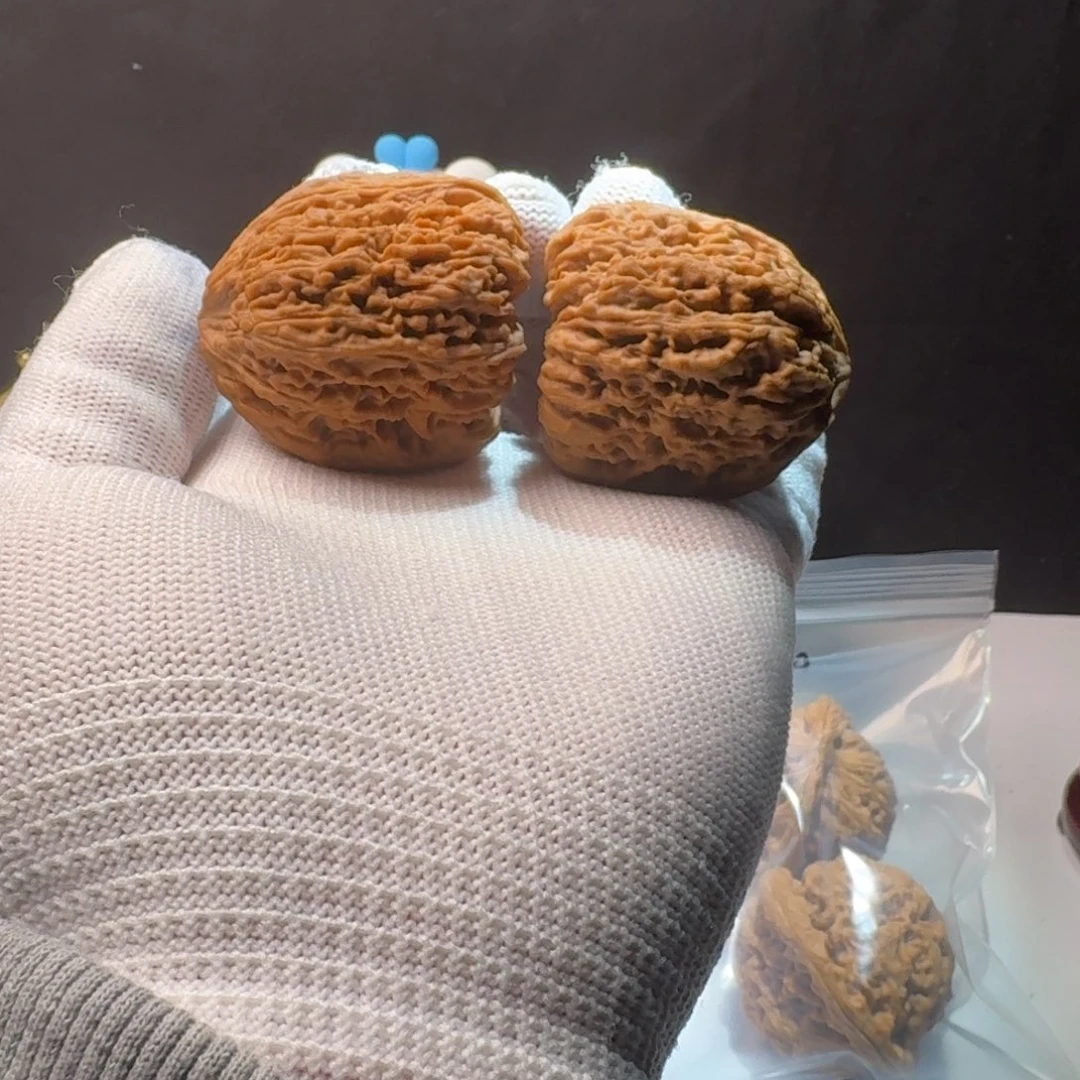 文玩核桃把件8号链接满拉丝圆柱体高炮41-39-41