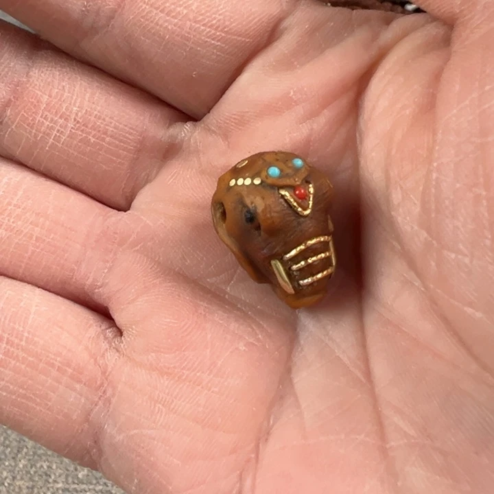 金刚菩提吊坠紫金鼠大象三通