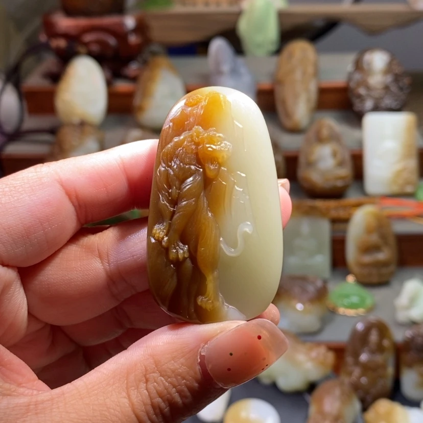 【闪购商品】和田玉（糖玉）吊坠未镶嵌