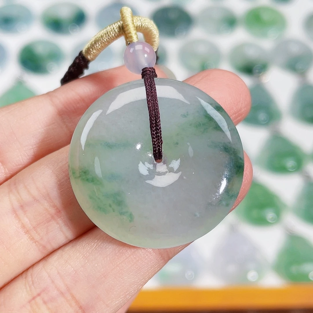 颈饰未镶嵌翡翠吊坠