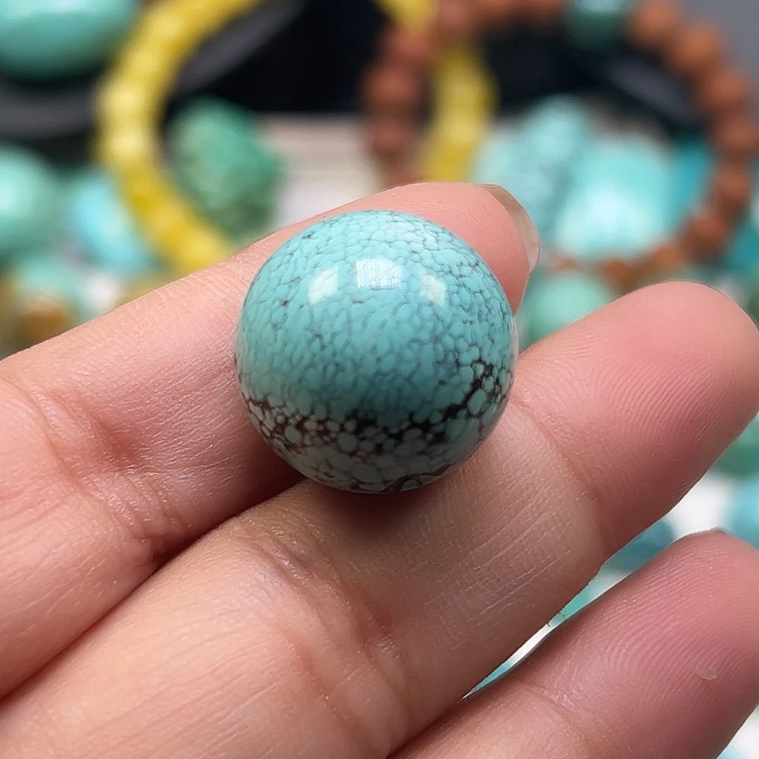 绿松石珠宝奇石未镶嵌雙***9