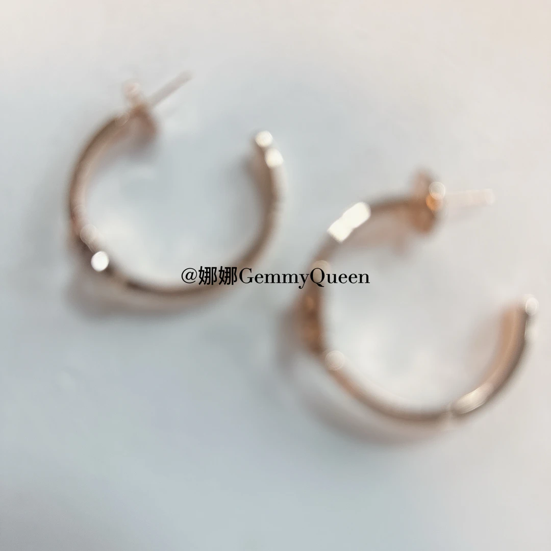 铜合金合成锆石耳饰 娜娜GemmyQueen耳环GQ08050