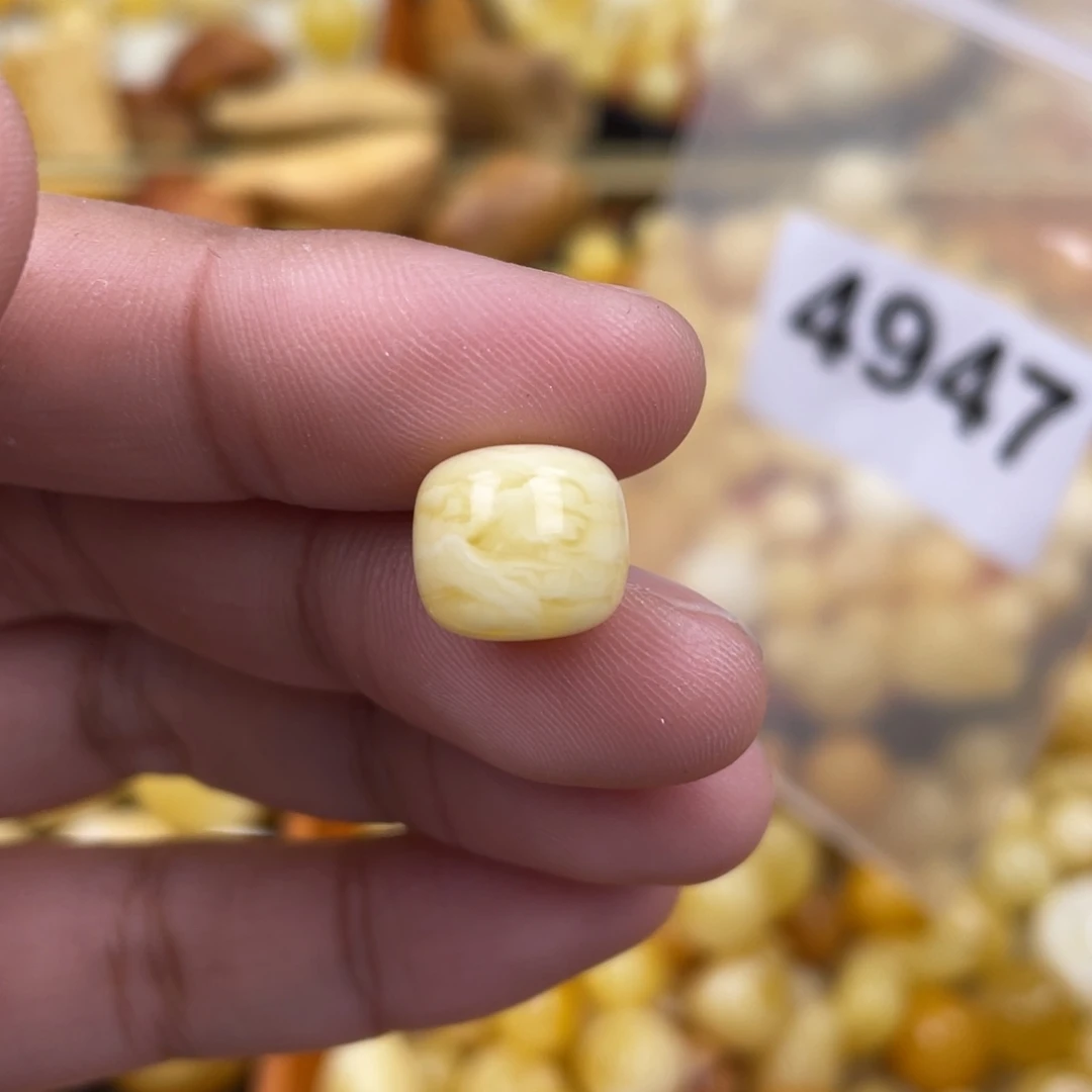 蜜蜡珠宝奇石未镶嵌粉11.4 浓蜡