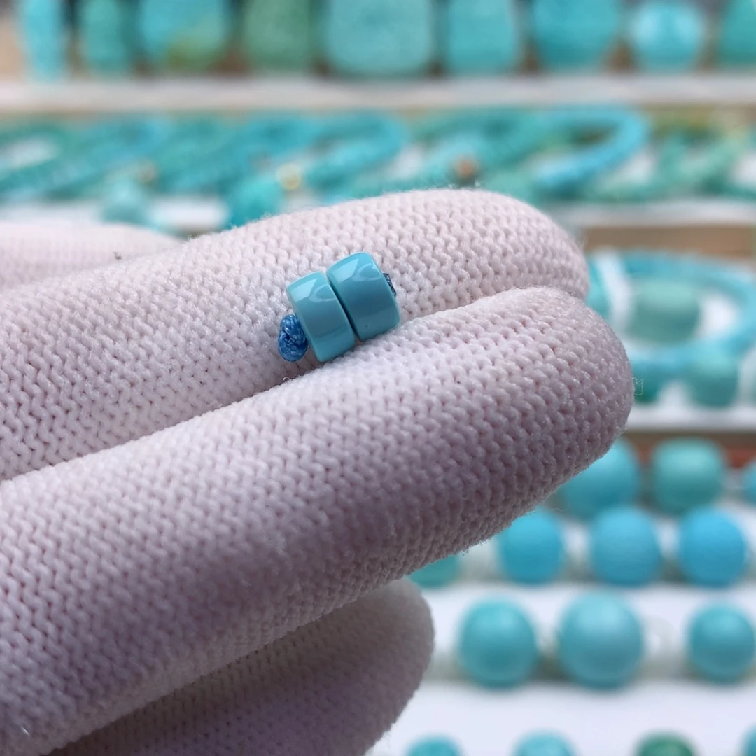 绿松石珠宝奇石未镶嵌人****全