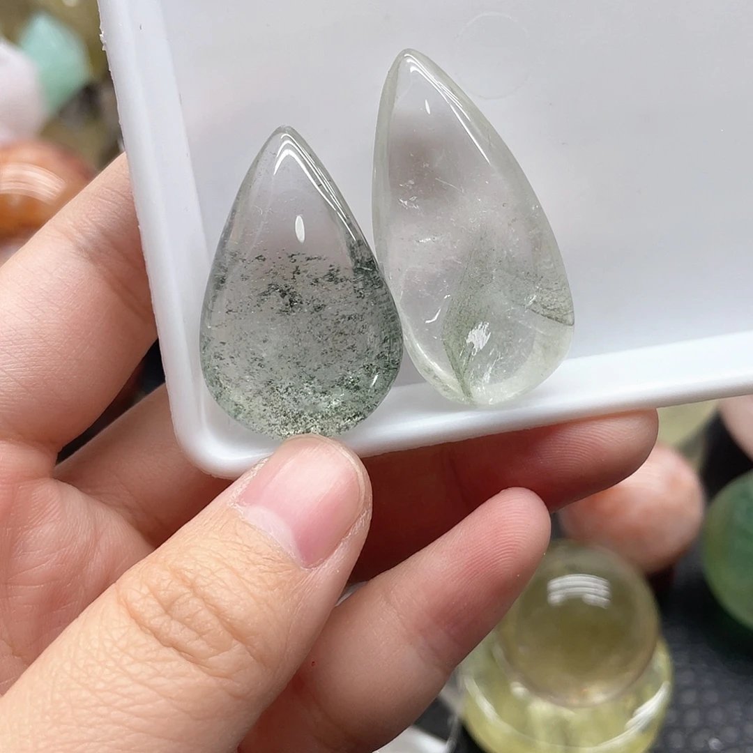 发晶珠宝半成品未镶嵌37