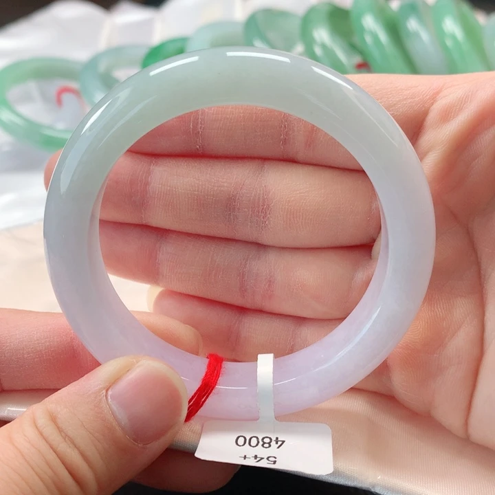 翡翠手镯未镶嵌缅甸A货翡翠手镯