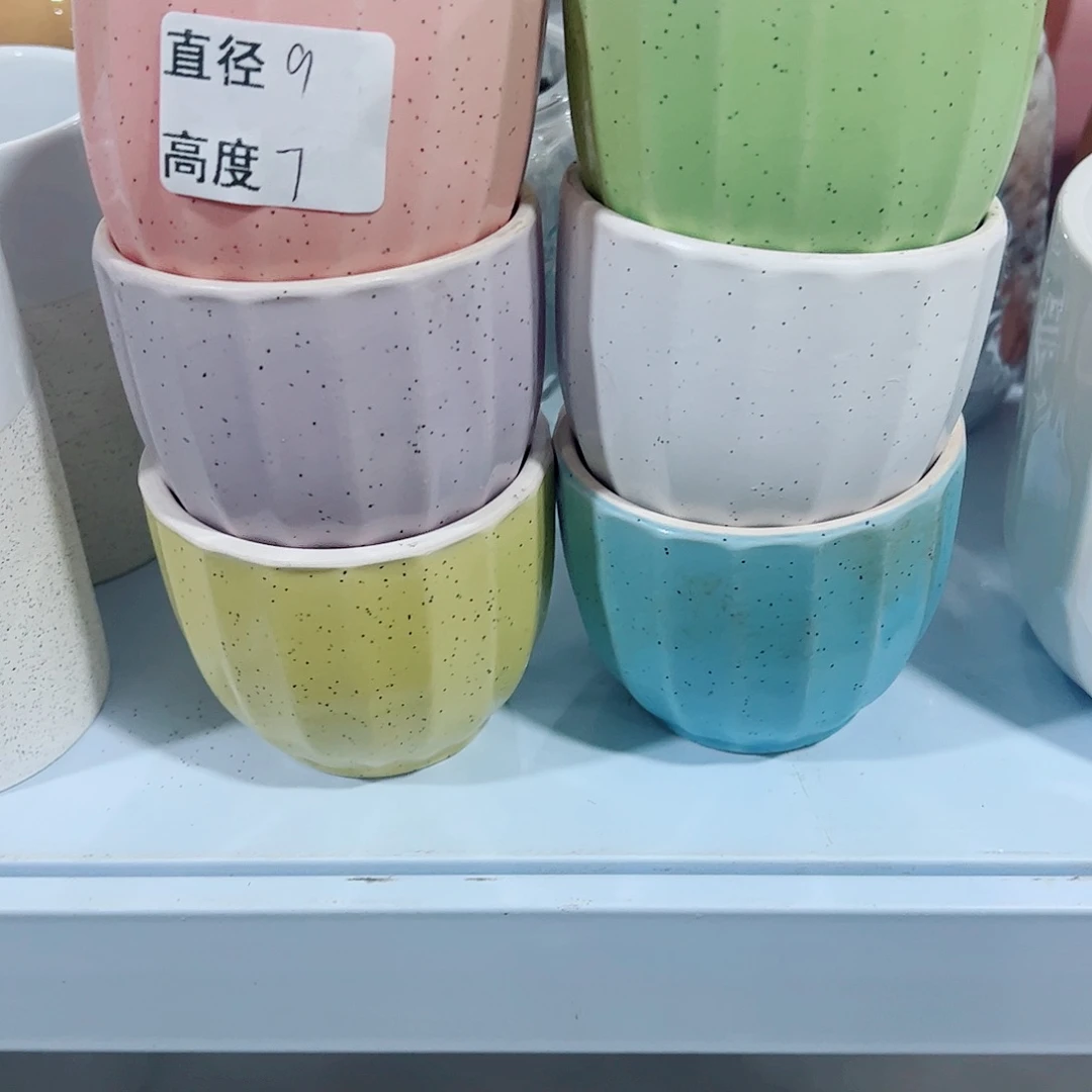有孔陶瓷花盆，满10米包邮发货