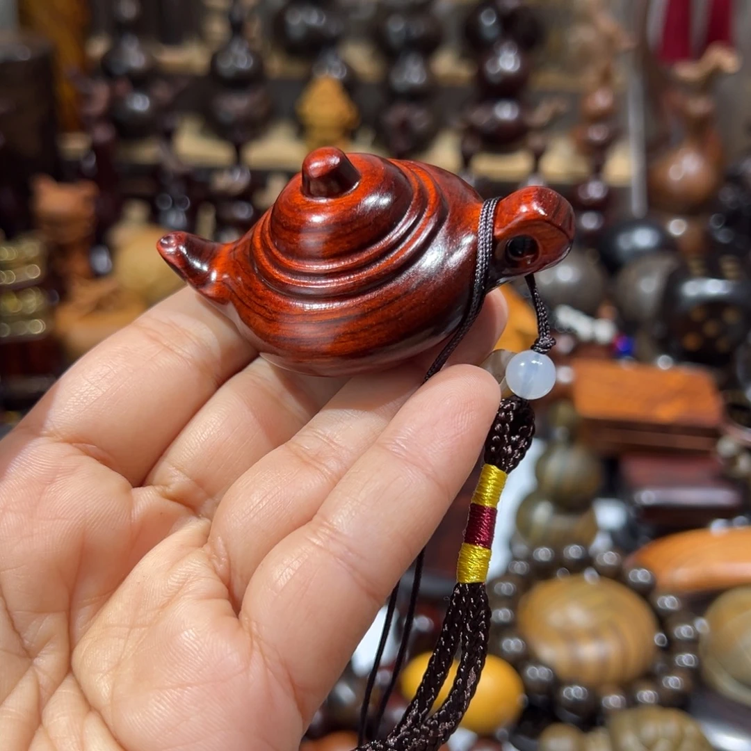 香榧木东非紫檀把把壶