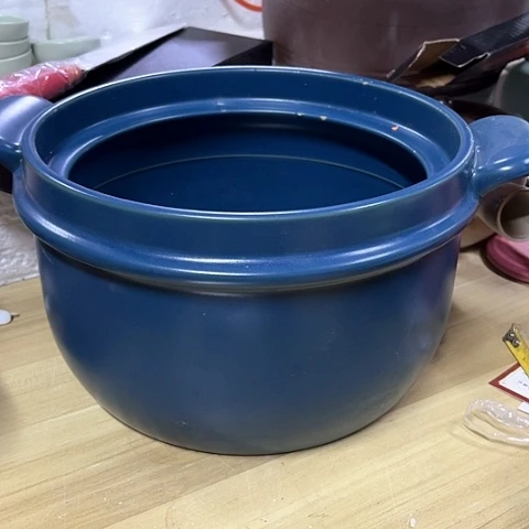 微瑕，明火，口径24厘米，高度15默认发盖子5L