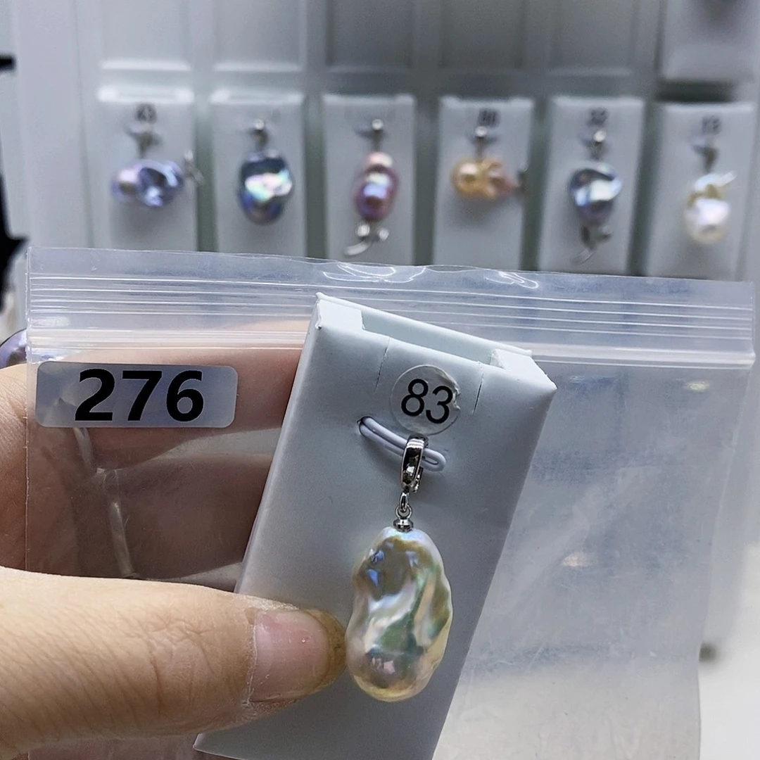 颈饰合金淡水珍珠