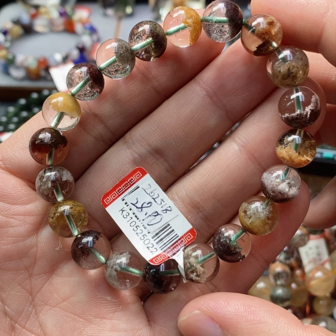 水晶手串未镶嵌天然