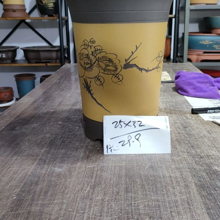 紫砂花盆紫砂花盆