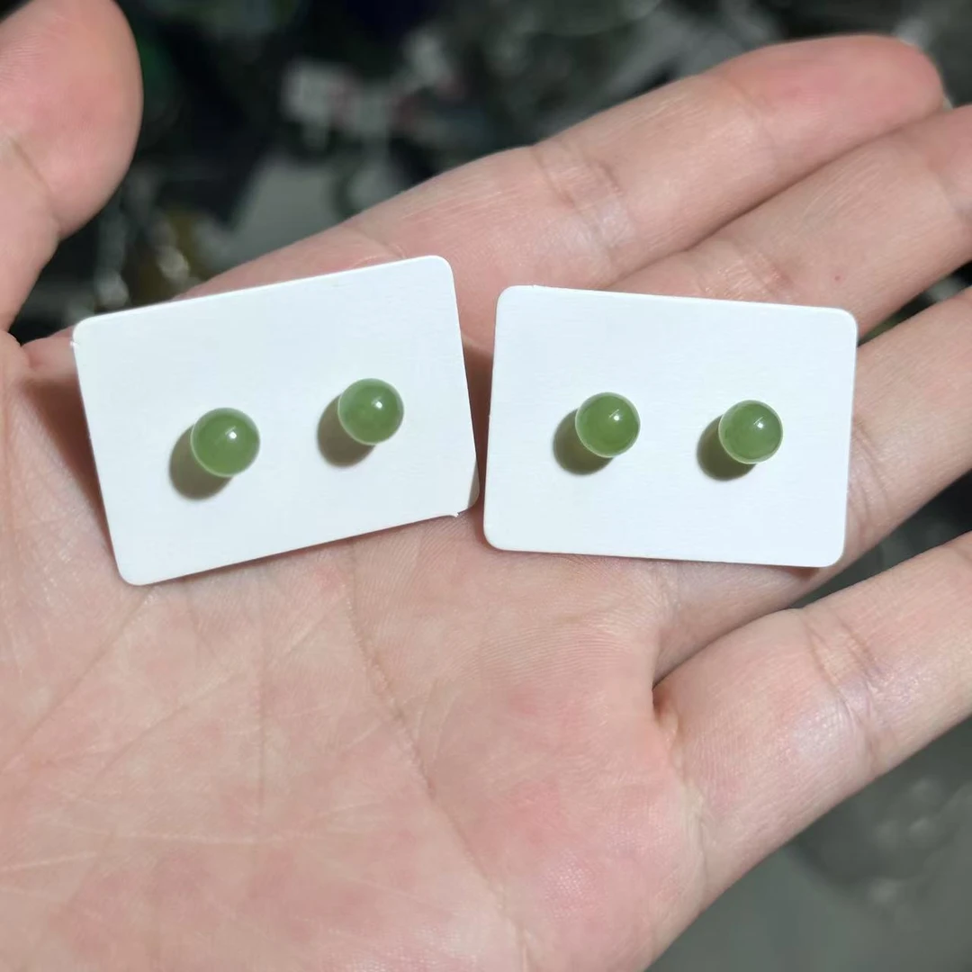 【N66】碧玉耳钉多样性发其一