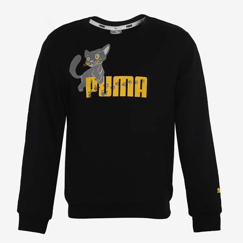 Puma/彪马秋季新款儿童运动服跑步健身圆领休闲套头衫586549