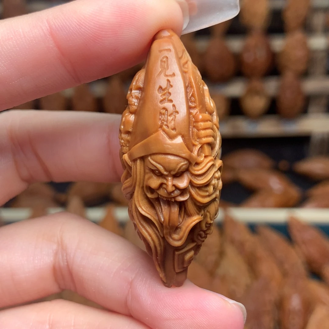 把件橄榄核ﻩ****黑白无常