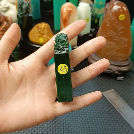 ****度寿山石印石知老师