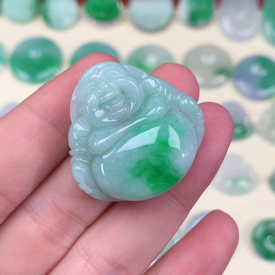 颈饰未镶嵌翡翠吊坠