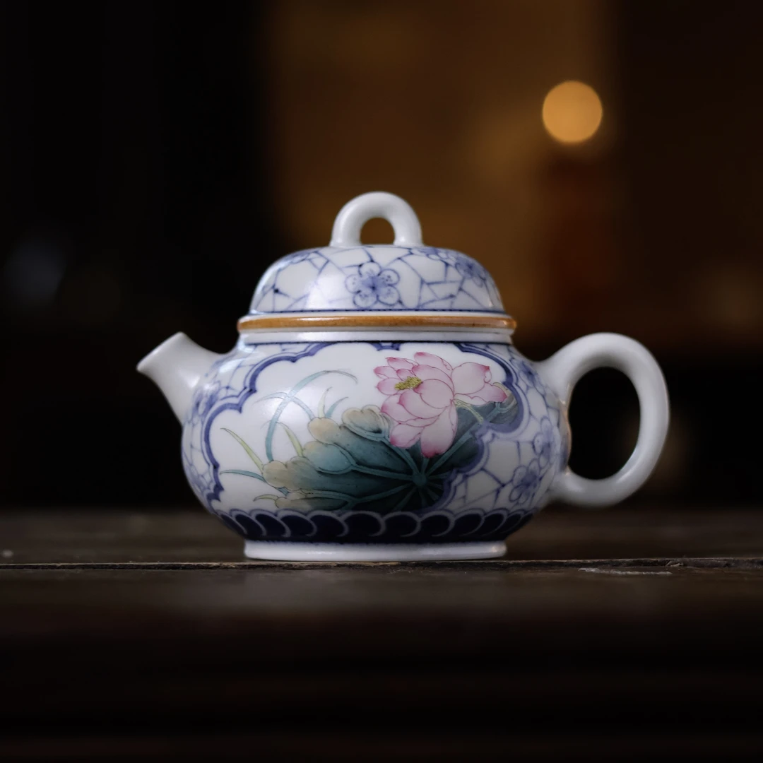 【陶珊居】冰清玉合容天壶（霖溪0092）