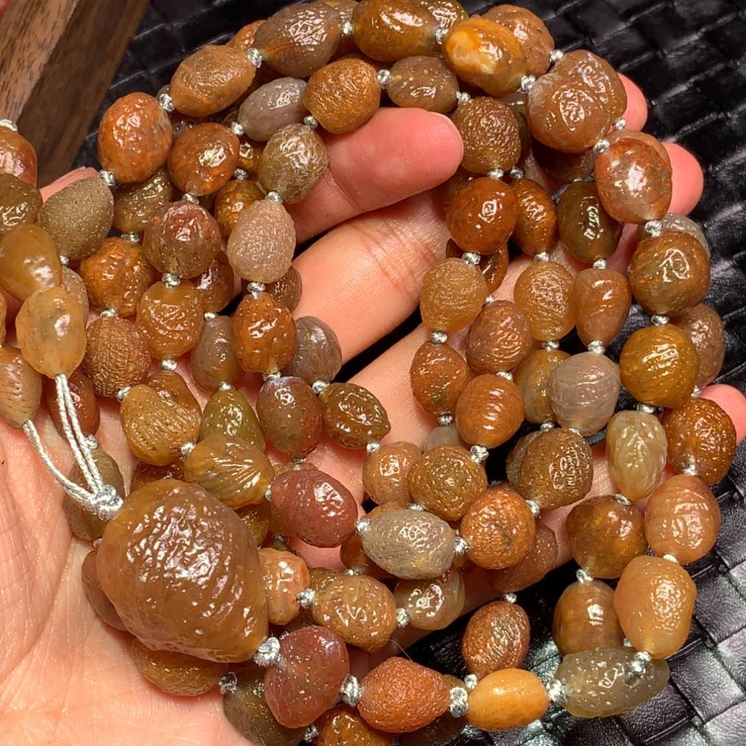 未镶嵌玛瑙/玉髓珠宝半成品