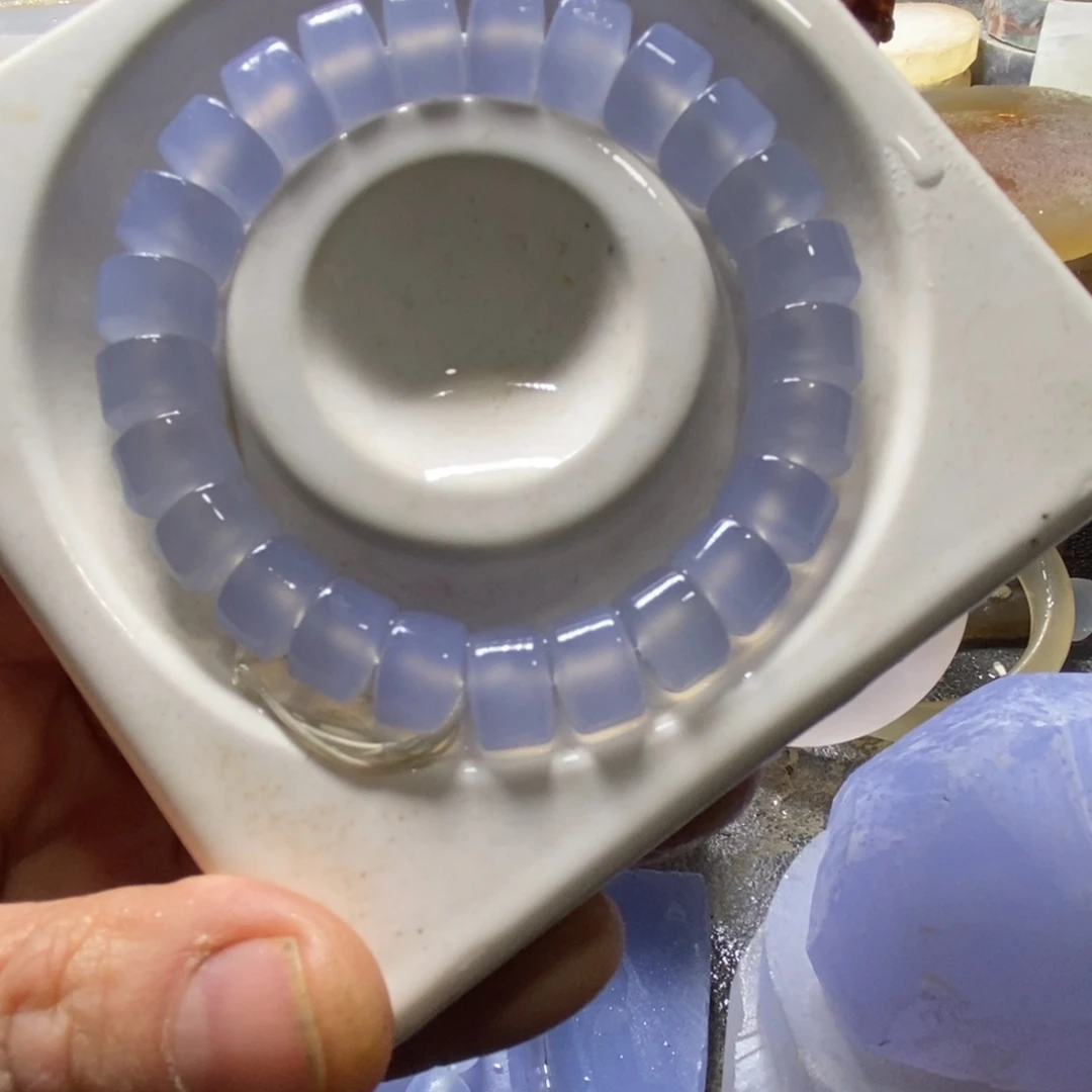 玛瑙/玉髓未镶嵌手链