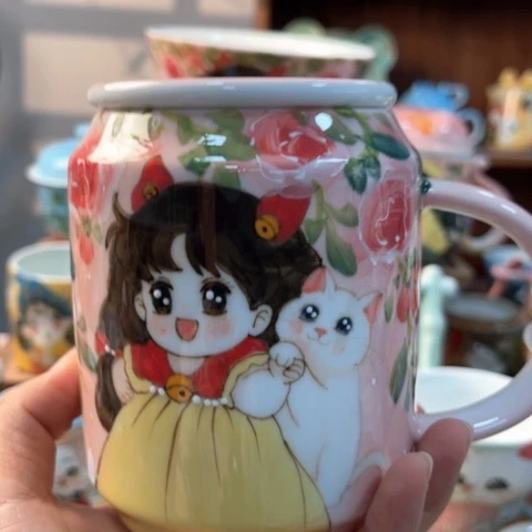 炉景德镇釉下手绘陶瓷