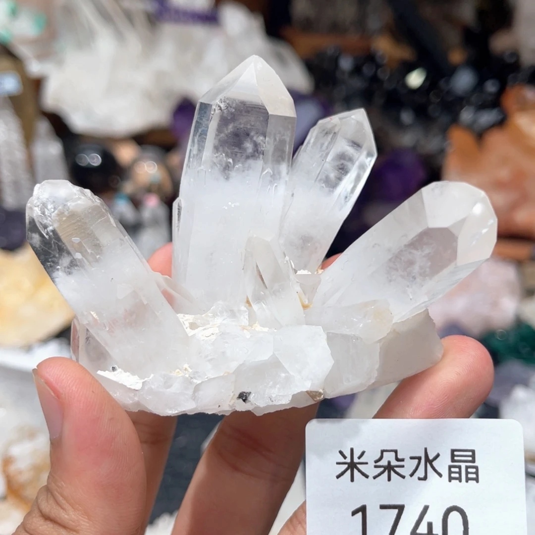 珠宝半成品水晶未镶嵌水晶