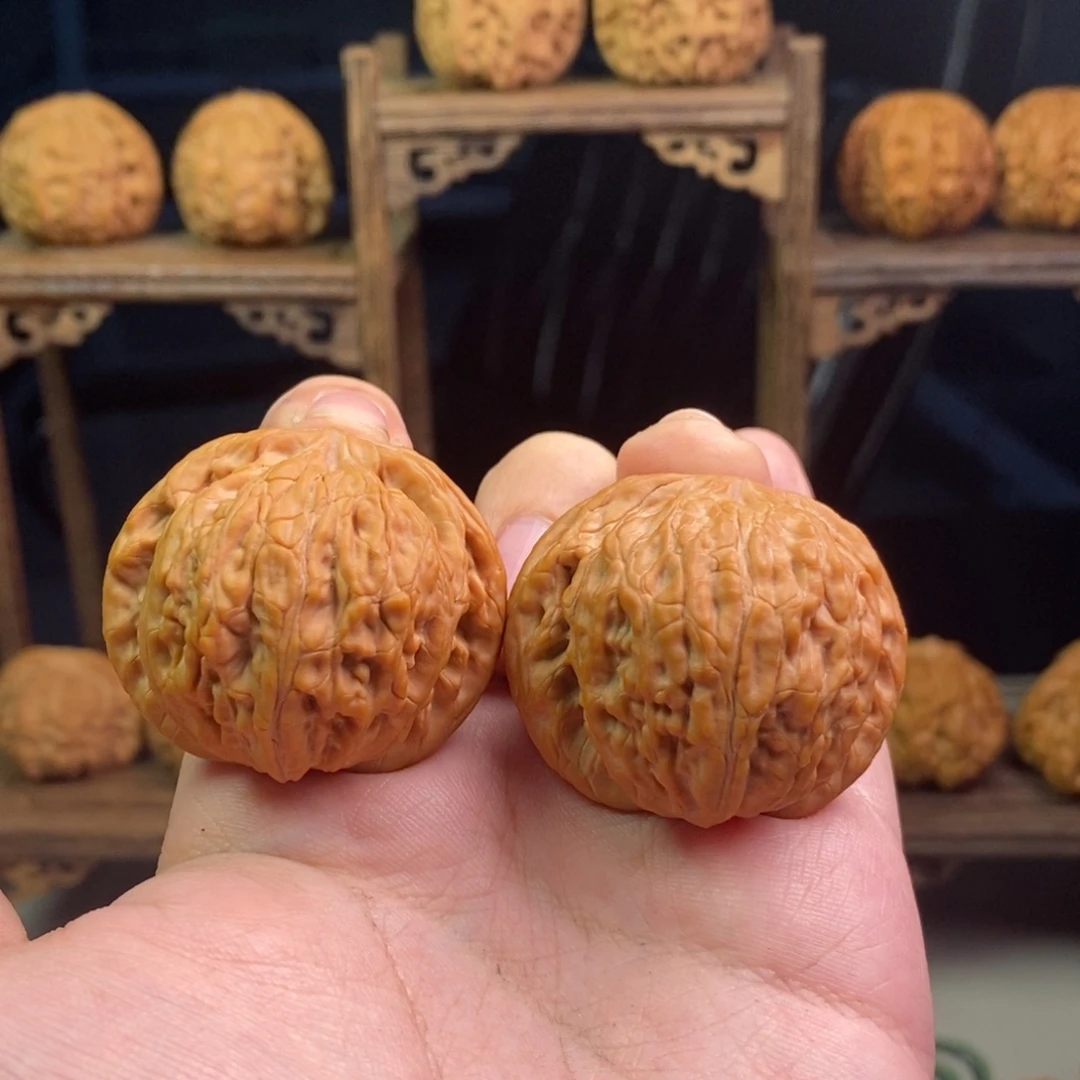 中***华吊坠文玩核桃蛟龙41