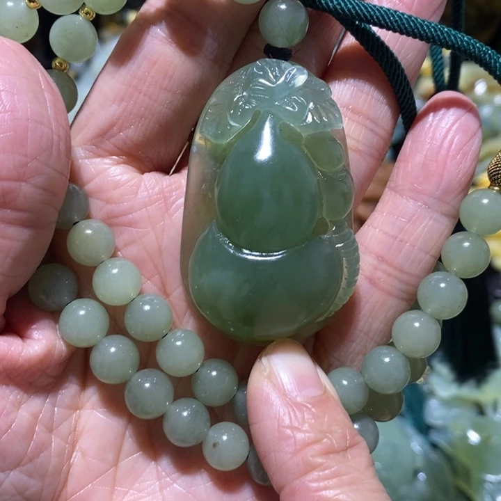 岫玉岫玉吊坠未镶嵌