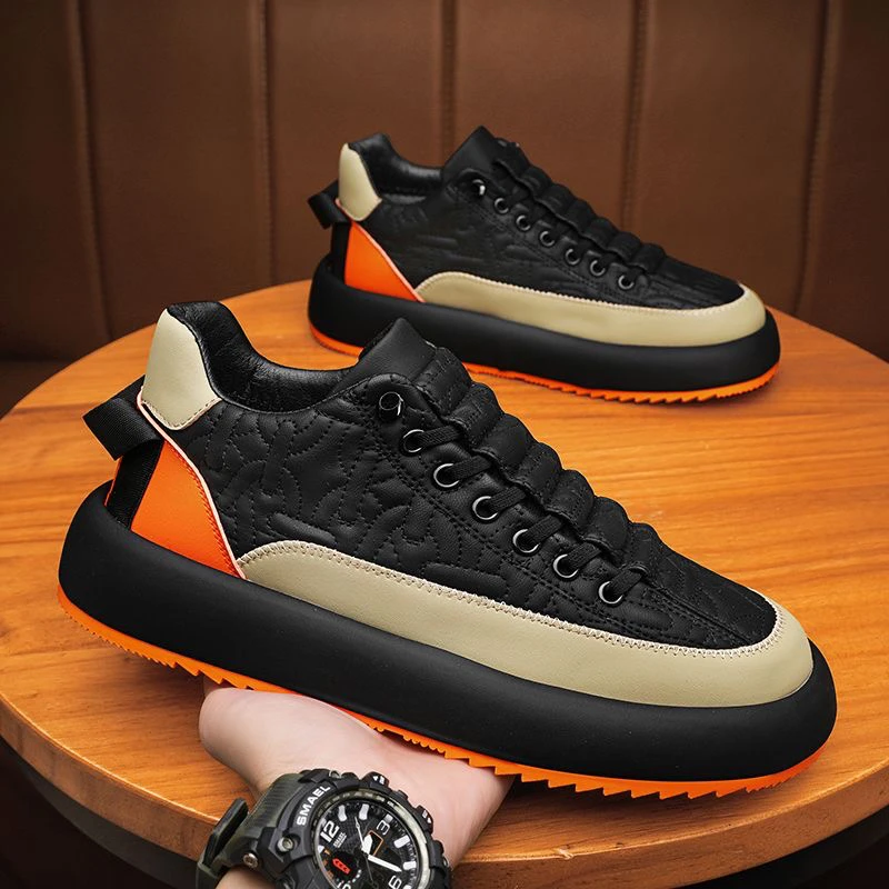 低帮板鞋秋季男士懒人帆布鞋一脚蹬时尚软底休闲男鞋