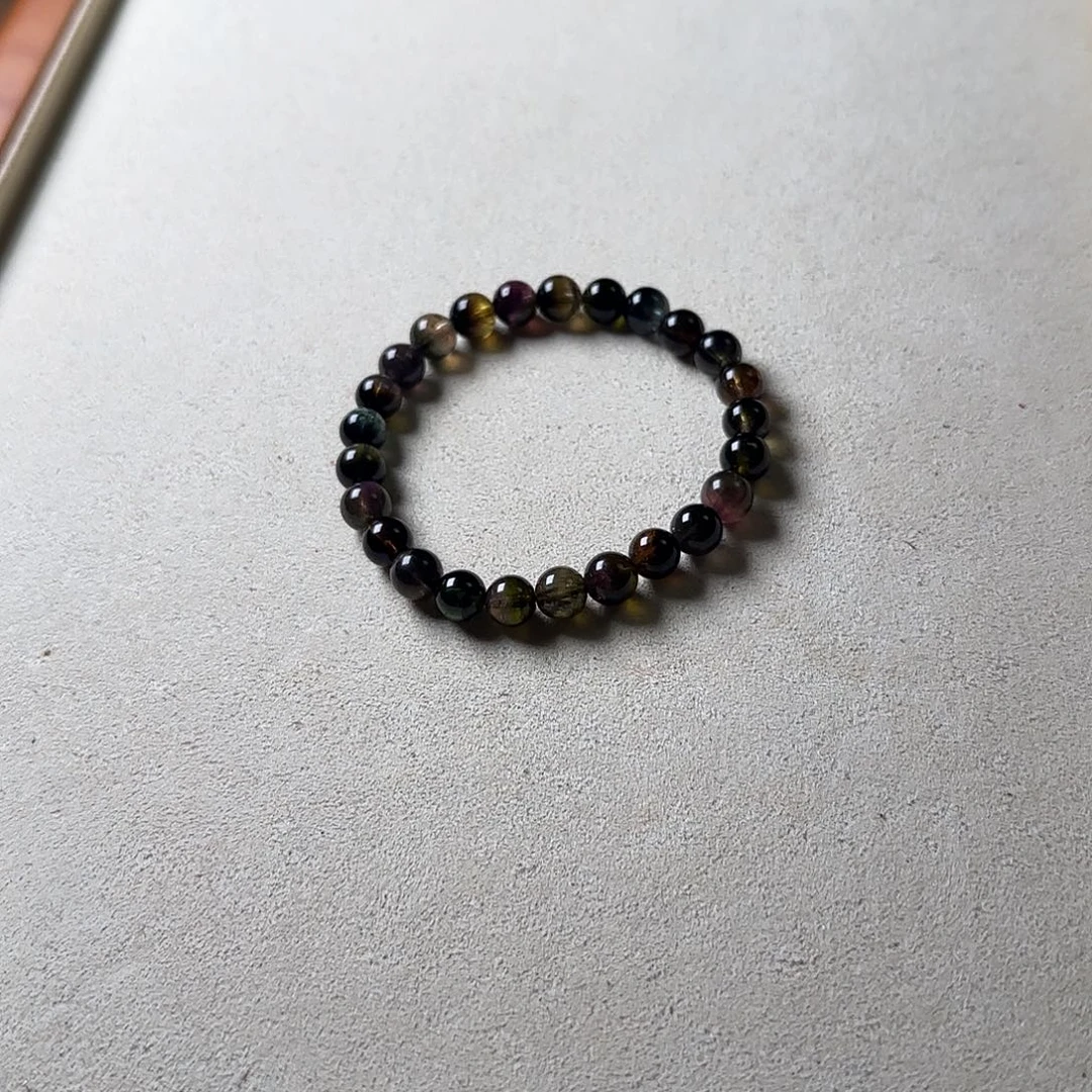 碧玺手串未镶嵌w*单圈