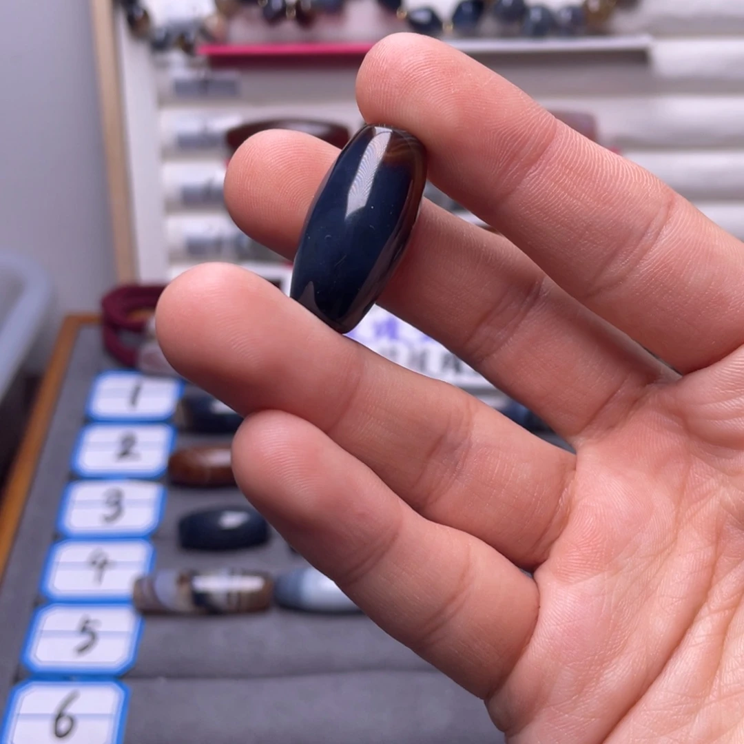 玛瑙/玉髓合金颈饰