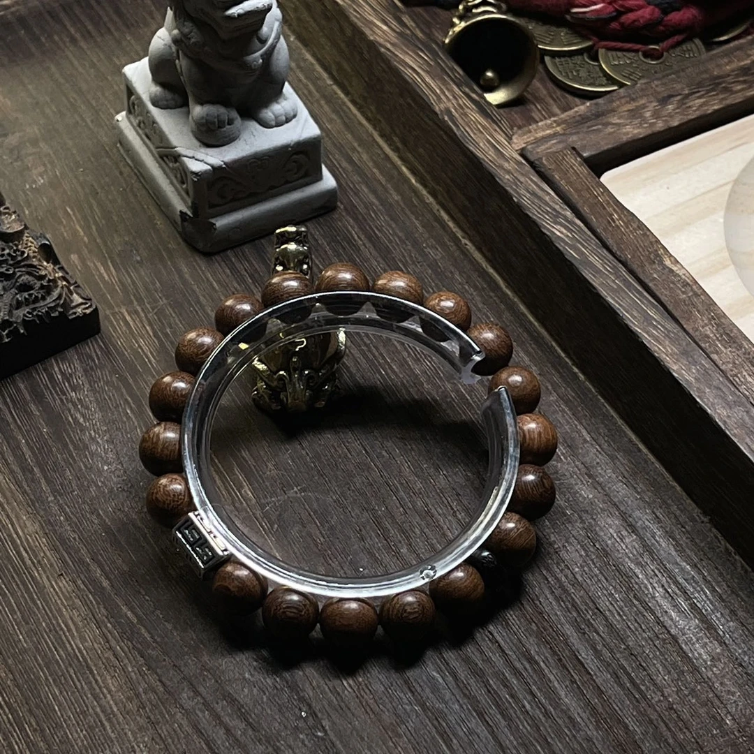【无关风月】原创少年游1.0金丝檀木手串国风手工艺品文创礼盒