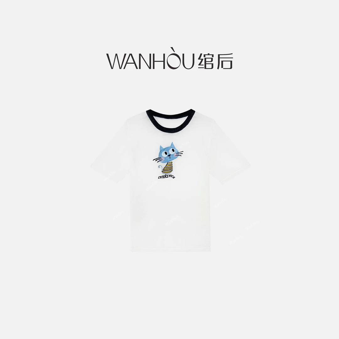 【C2641】#WH-设计师款时尚百搭简约休闲女装针织XF