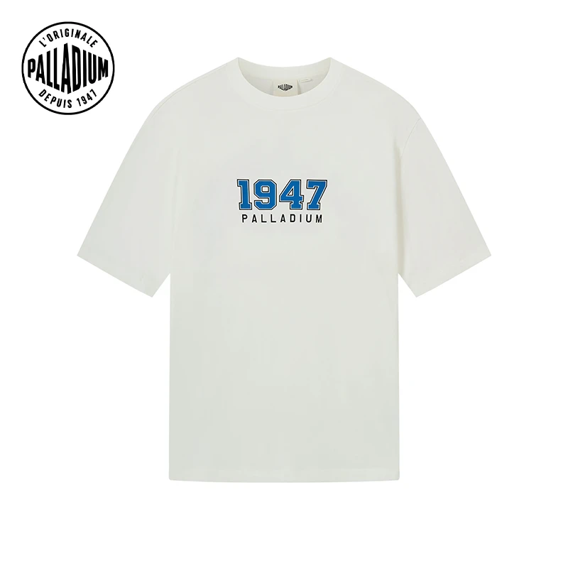 帕拉丁夏季男款上衣时尚潮流复古印花短袖T恤1012372