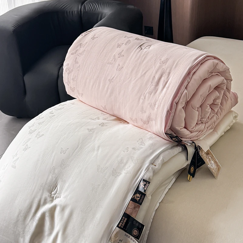 高端子母被皇家双丝二合一拉链款高端双人春秋被冬被芯四季通用