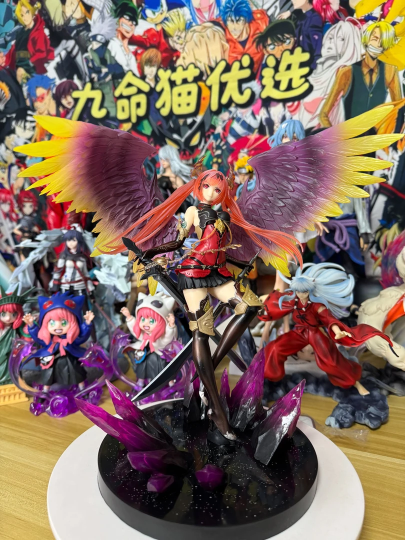 神击的巴哈姆特 暗黑天使奥利维亚 暗天使 手办异色版