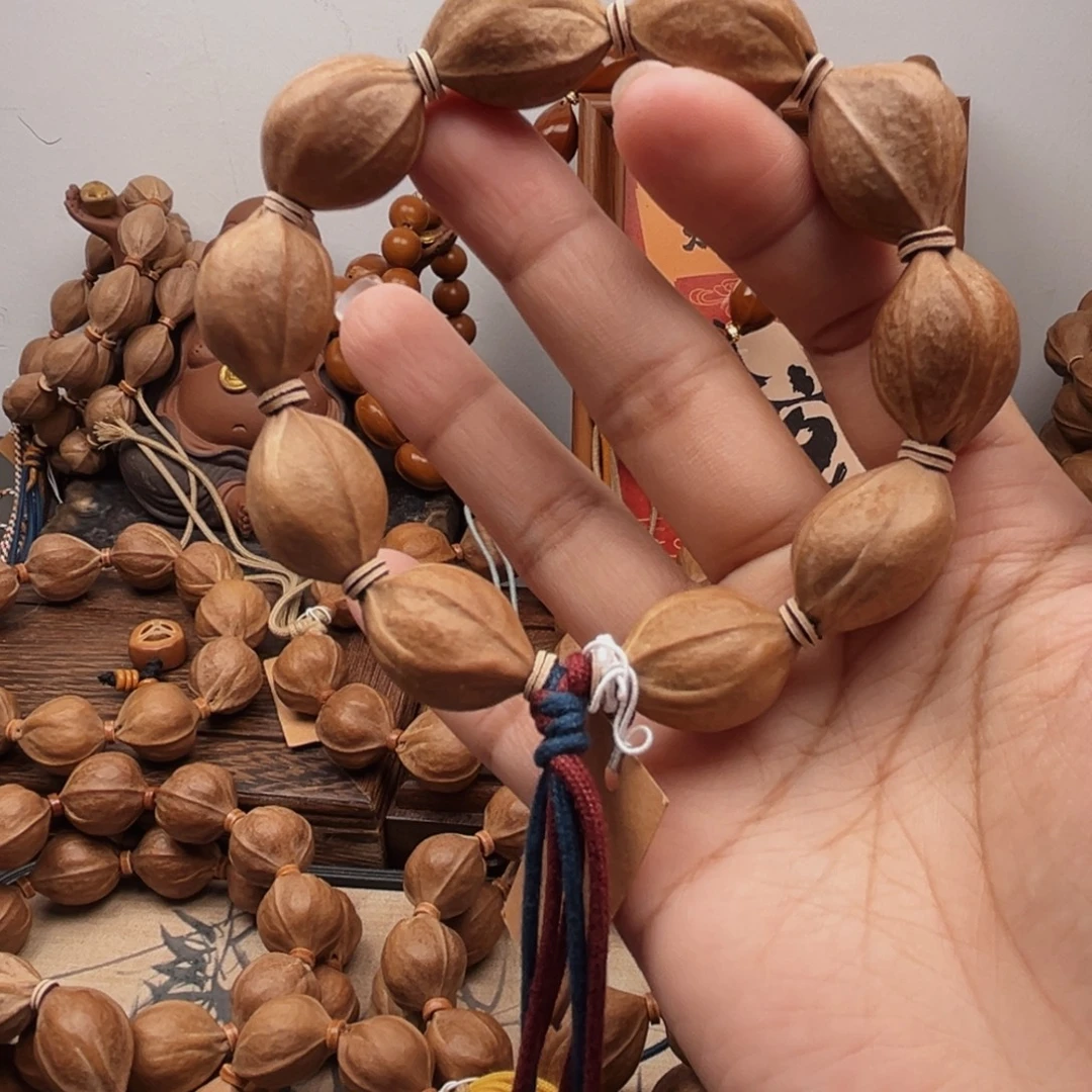 寄***海橄榄核手串17.24梅林铁核