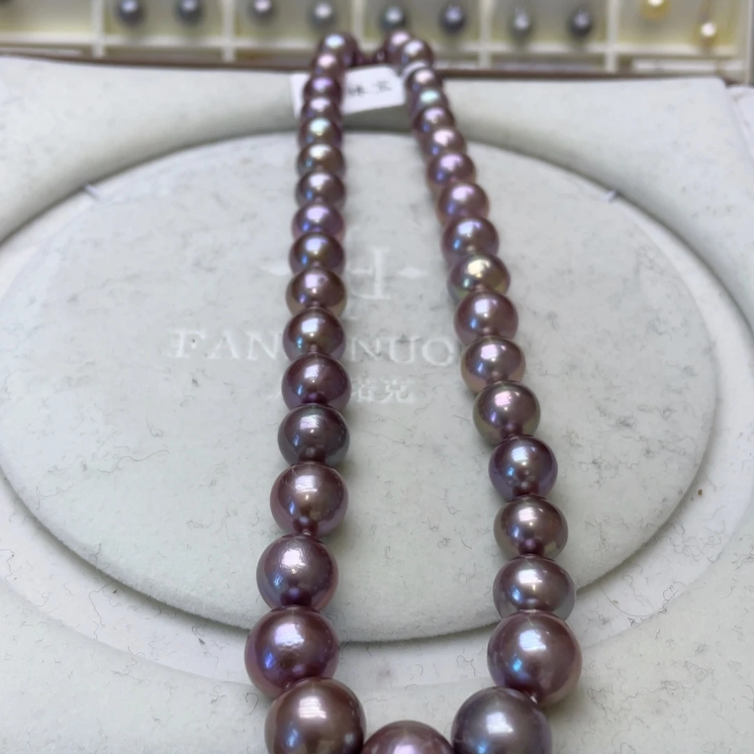 淡水珍珠颈饰银S925镶嵌