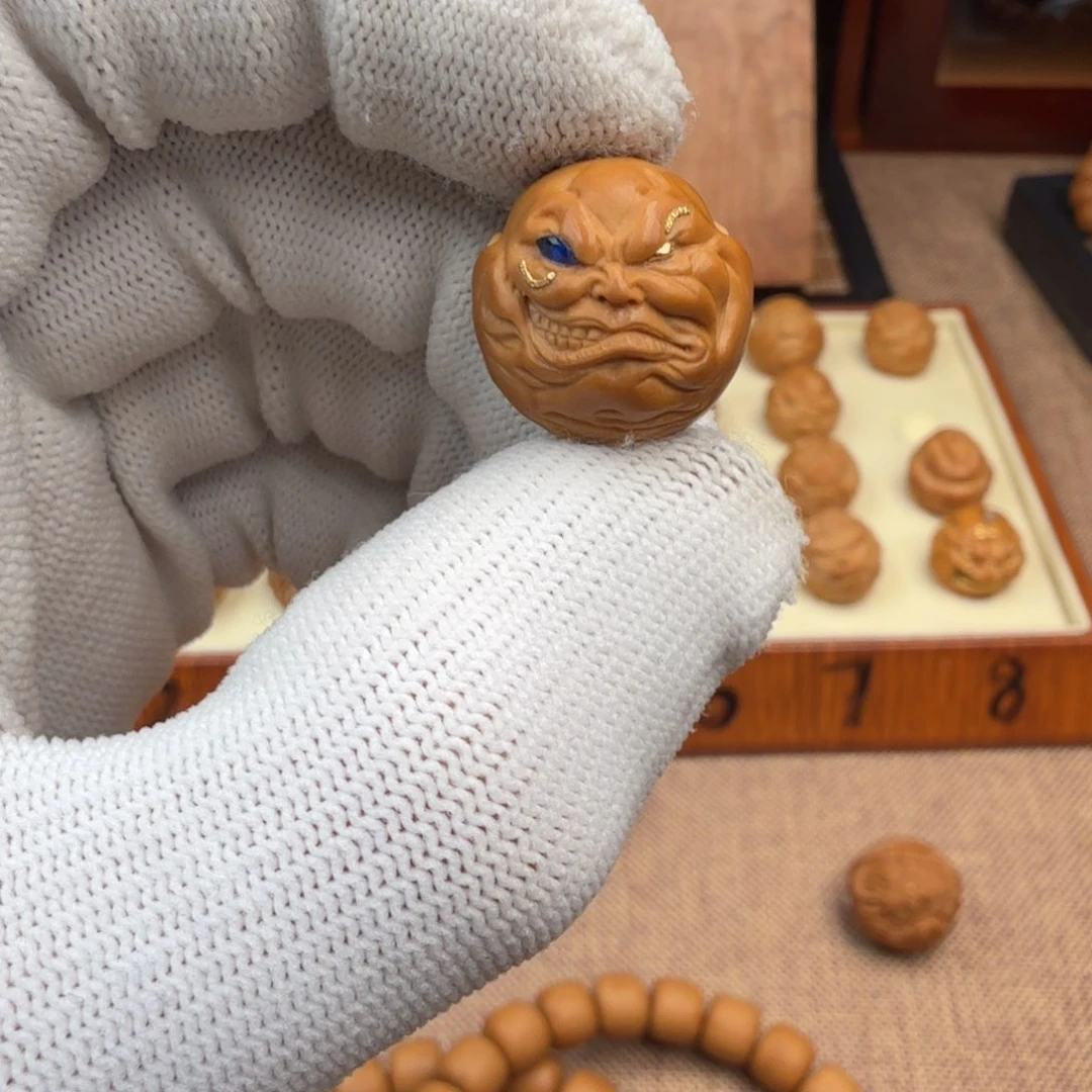 猴头核桃吊坠拽爷