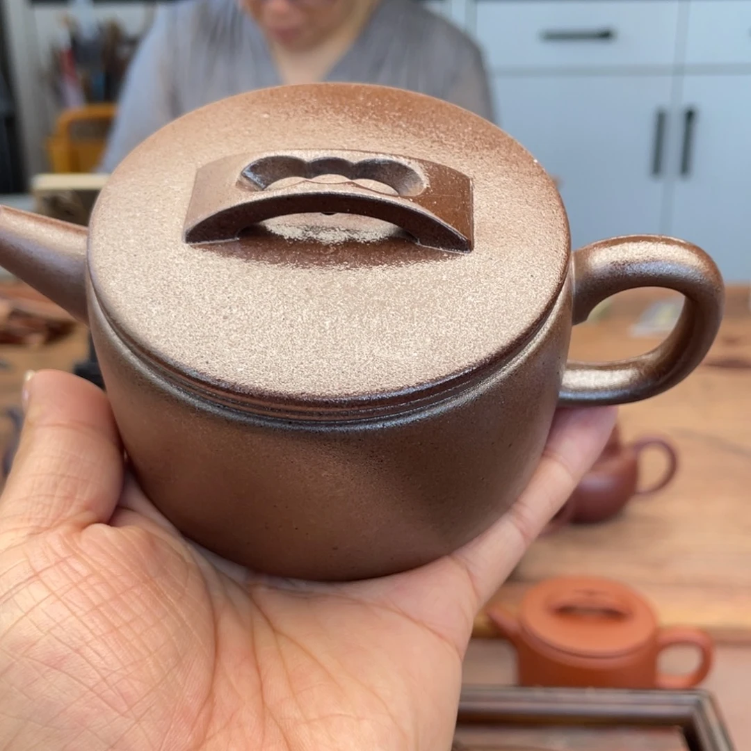 茶杯紫砂柴烧汉瓦