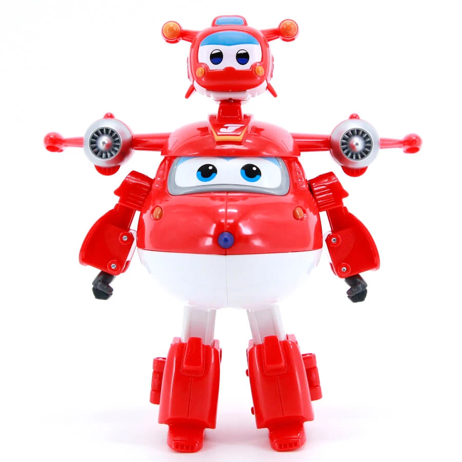 superwings超级飞侠变形合体机器人乐迪x乐宝58610