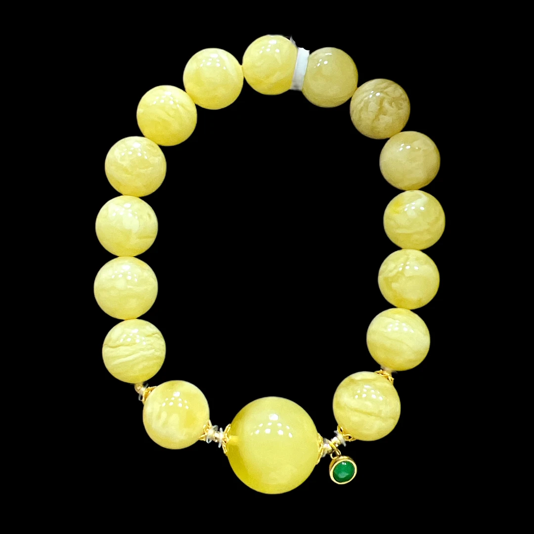 9550蜜蜡18k手串（多样性，发一），