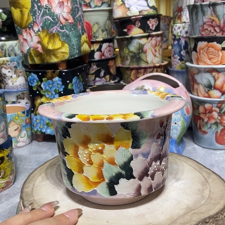 景德镇艺术手绘作品