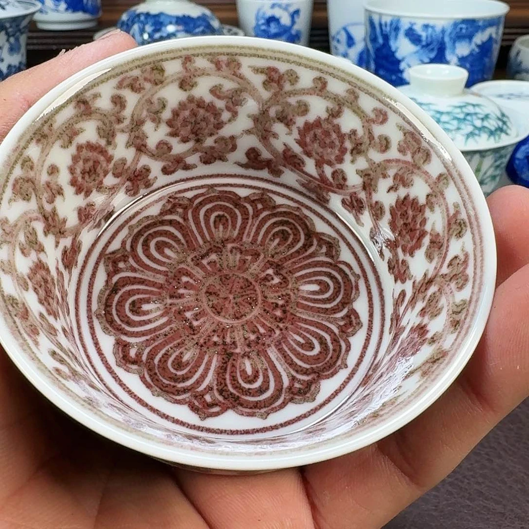 瓷片西**哥现代景德镇陶瓷手绘茶具