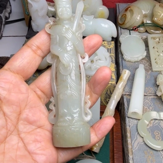 和田玉未镶嵌颈饰1****9