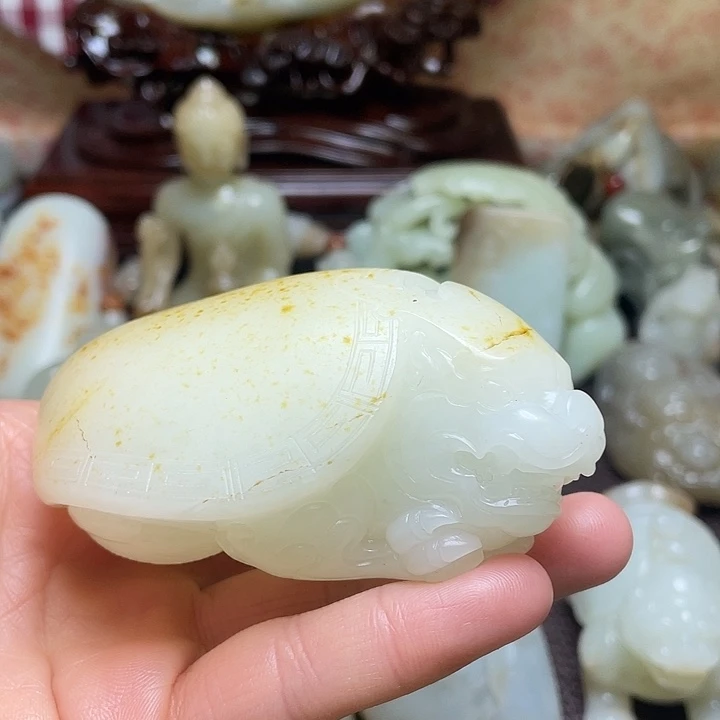 和田玉（糖玉）未镶嵌挂件