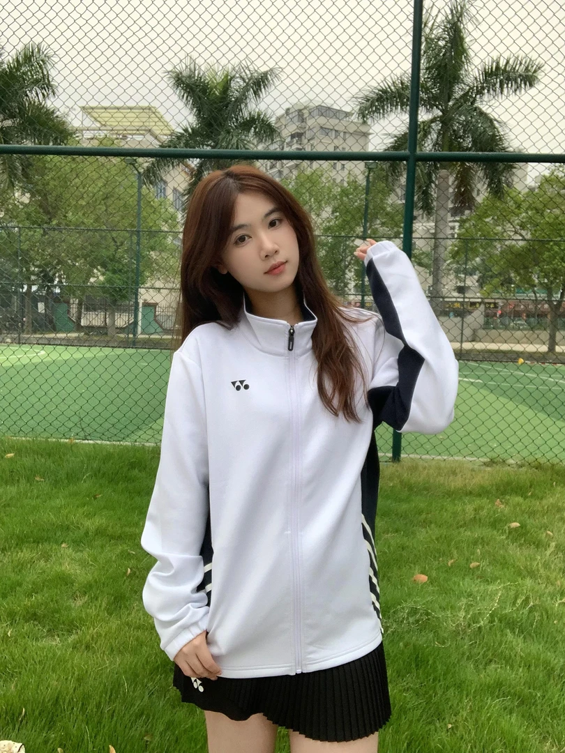 25新款秋冬新款男女羽毛球运动长袖透气外套运动休闲比赛定制