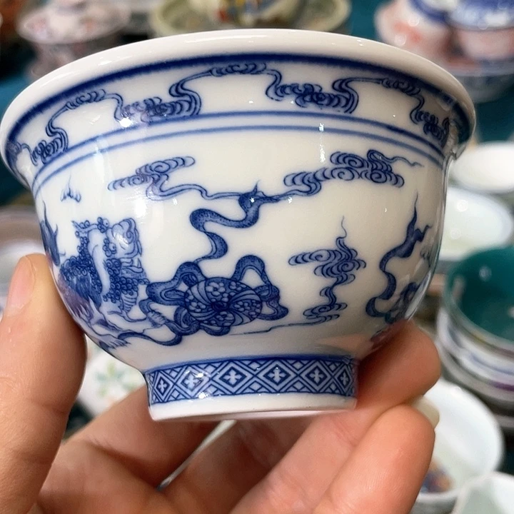 景德镇陶瓷主人杯123344