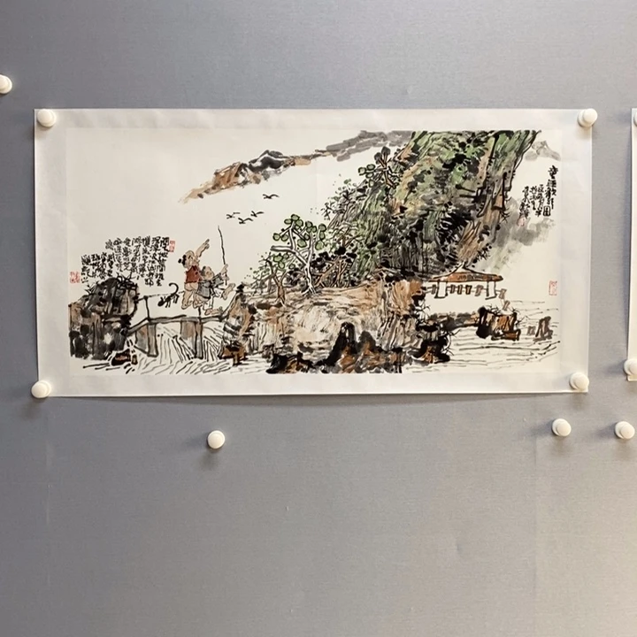 国画亲笔手绘原创